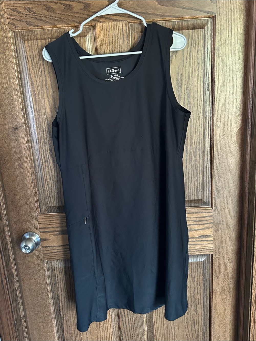 L.L.Bean Black Crewneck Women's Top